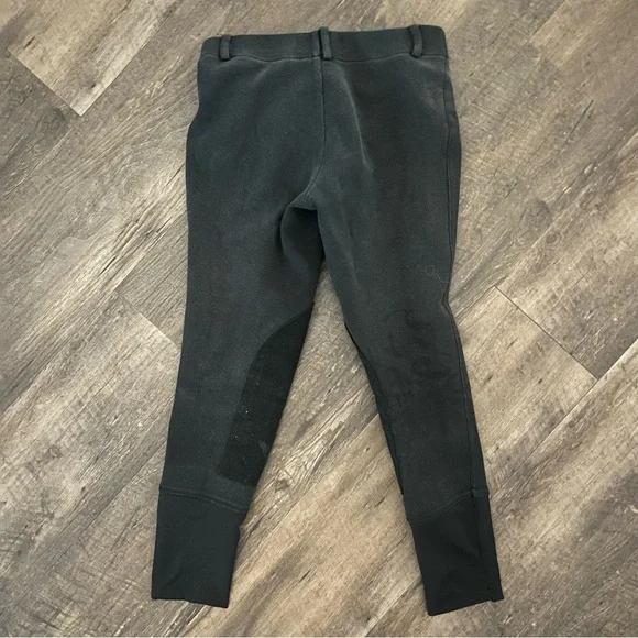 Kids Black Riding Breeches - Picture 3 of 3